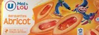 Mängden socker i Mat & Lou - Barquettes Abricot