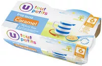 Mängden socker i P'tit lacté saveur caramel dès 6 mois,