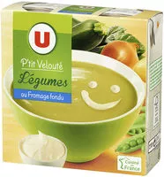 Mängden socker i P'tit Velouté Légumes au Fromage fondu