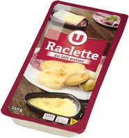 Mängden socker i Raclette au lait entier pasteurisé 29%mg