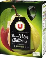 Mängden socker i Gourdes pommes poire Williams