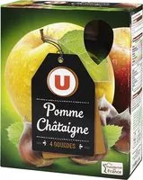 Mängden socker i Gourdes pommes châtaignes