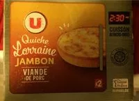 Mängden socker i Quiche Lorraine Jambon