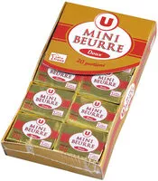 Mängden socker i Mini beurre doux 82% de MG