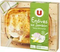 Mängden socker i Endives au jambon sauce béchamel