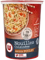Mängden socker i Nouilles cuisinées cup saveur poulet