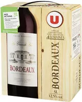 Mängden socker i Vin rouge AOP Bordeaux La Grande Lice