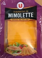 Mängden socker i Tranchettes de mimolette