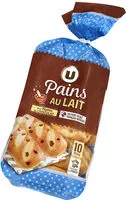 Mängden socker i Pains au lait aux pépites de chocolat au lait