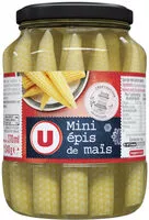 Mängden socker i Mini Épis de Maïs