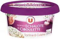 Mängden socker i Fromage à tartiner au lait pasteurisé échalote ciboulette 23% de mg