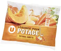Mängden socker i Mélange de carotte et potiron pour potage