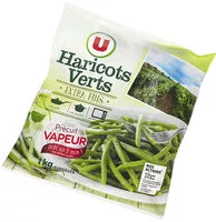 Mängden socker i Haricots verts extras fins précuits