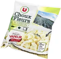 Mängden socker i Choux-fleurs fleurettes précuits vapeur