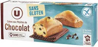 Mängden socker i Cakes aux pépites de chocolat
