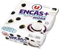 Mängden socker i Spécialité laitière maigre à la mûre sucré aromatisé