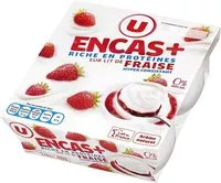 Mängden socker i Spécialité laitière maigre à la fraise sucré aromatisé