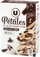 Mängden socker i Pétales de riz et de blé orge chocolat noir