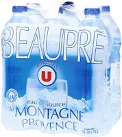 Mängden socker i Eau de source de montagne Provence