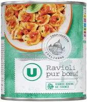 Mängden socker i Ravioli pur boeuf