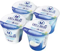 Mängden socker i Yaourt au lait de brebis nature 3%MG