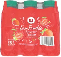 Mängden socker i Boisson à l'eau de source aux jus de fruits abc - Aromatisée saveurFraise