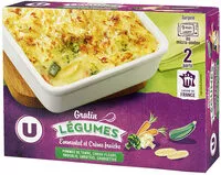 Mängden socker i Gratin de légumes