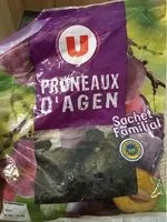 Mängden socker i Pruneau d'Agen, calibre 44/55