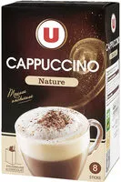 Mängden socker i Cappuccino nature avec poudreuse de chocolat
