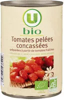 Mängden socker i Tomates pelées concassées au jus