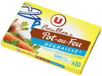 Mängden socker i Bouillon de pot-au-feu dégraissé