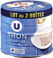 Mängden socker i Thon listao au naturel pêché ligne