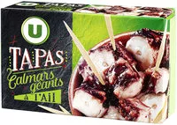 Mängden socker i Tapas Calmars géants à l'Ail