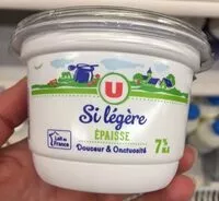 Mängden socker i Si légère épaisse 7% M.G.