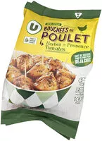 Mängden socker i Bouchée de poulet tomates et herbes de Provence