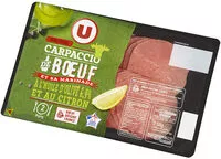 Mängden socker i Carpaccio huile d'olive citron