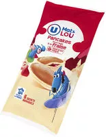 Mängden socker i Pancakes fourrage goût fraise