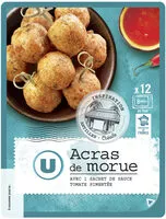 Mängden socker i Acras à la morue + sauce tomate