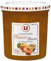 Mängden socker i Confiture abricot & fruit de la passion