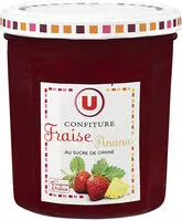 Mängden socker i Confiture fraise & ananas