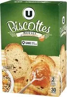 Mängden socker i Biscottes Müesli