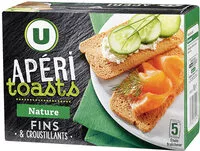 Mängden socker i Apéri toast nature