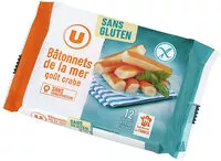 Mängden socker i Bâtonnets de surimi saveur crabe