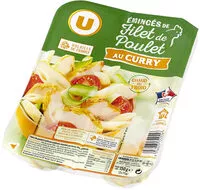 Mängden socker i Emincés de filet de poulet au curry