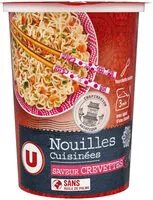 Mängden socker i Nouilles cuisinées cup aux fruits de mer