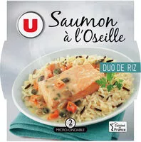 Mängden socker i Saumon à l'oseille et duo de riz