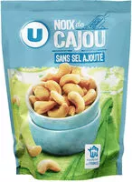 Mängden socker i Noix de cajou sans sel ajouté