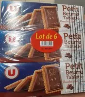 Mängden socker i Petit Beurre tablette chocolat lait