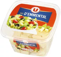 Mängden socker i Emmental français pasteurisé mini dés 30% de MG