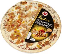 Mängden socker i Pizza fajitas au poulet